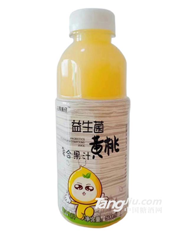 三稞菓仔益生菌芒果复合果汁饮料500ml