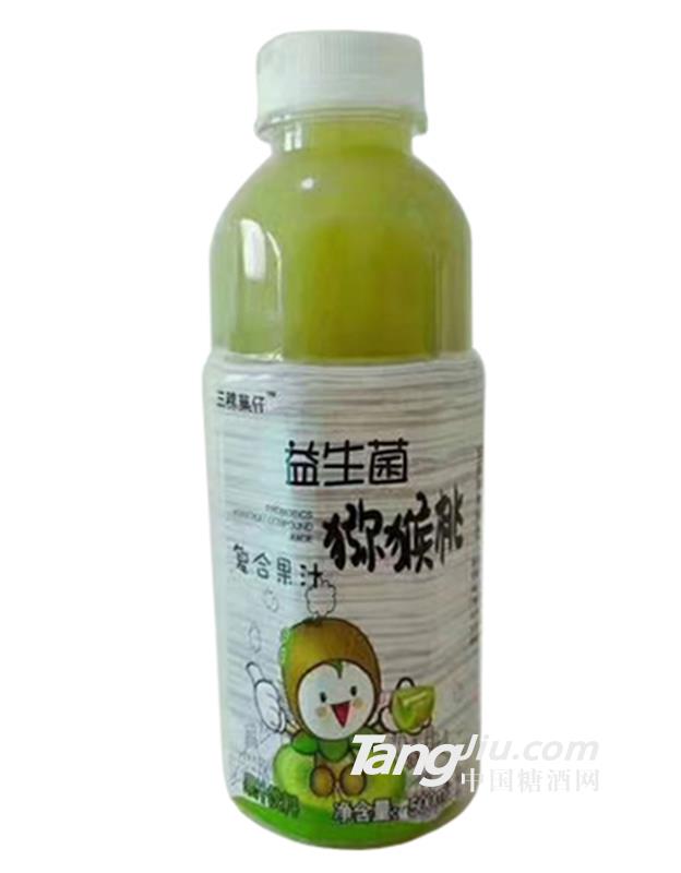 三稞菓仔益生菌猕猴桃复合果汁饮料500ml