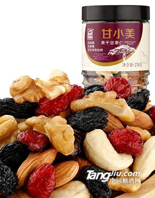 甘小美果干坚果仁276g