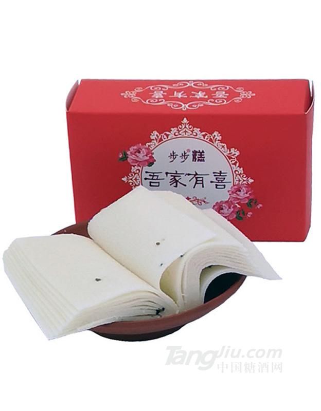 安徽特产传统糕点喜糕芝麻味云片盒装
