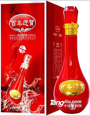  42°百年迎贺红尊酒450ml
