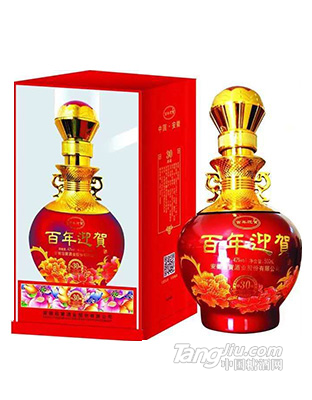 百年迎贺30酒500ml