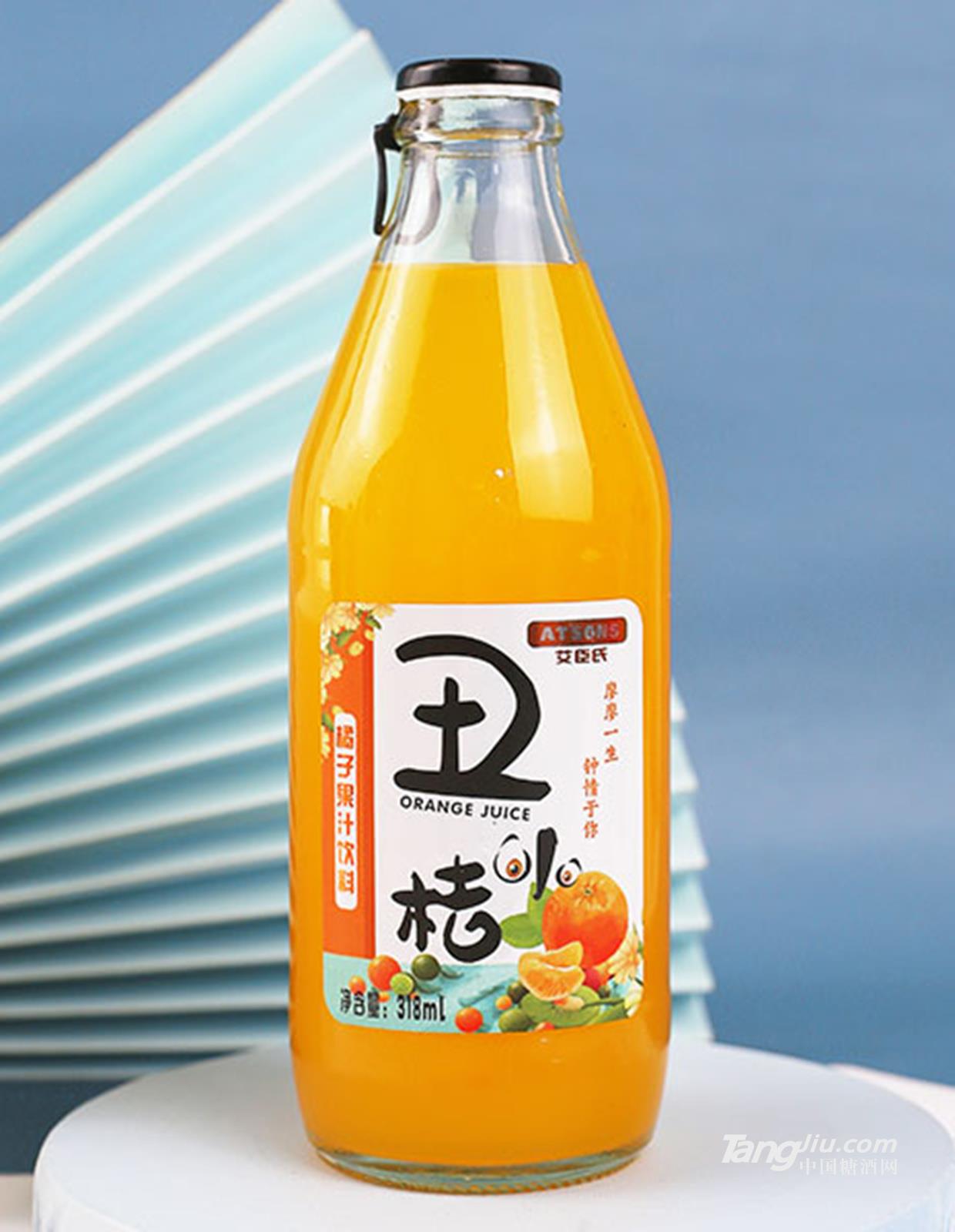 艾臣氏橘子果汁饮料318ml