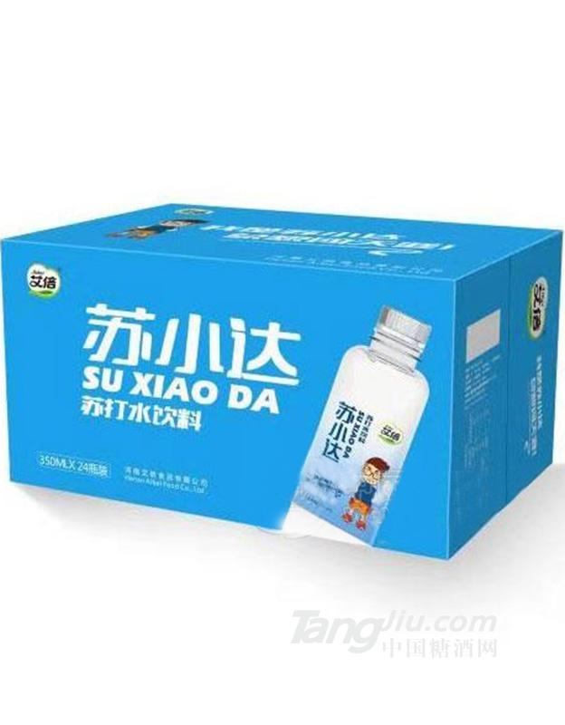 艾倍苏小达苏打水饮料箱装350mlx24瓶