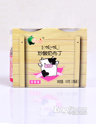 果不离两连杯炒酸奶草莓味150g