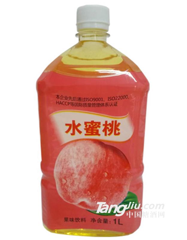 心悦动1L水蜜桃汁