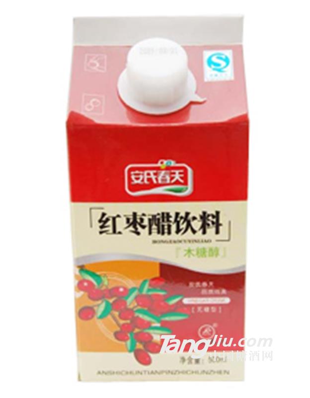 安氏春天屋顶包木糖醇红枣醋500ml