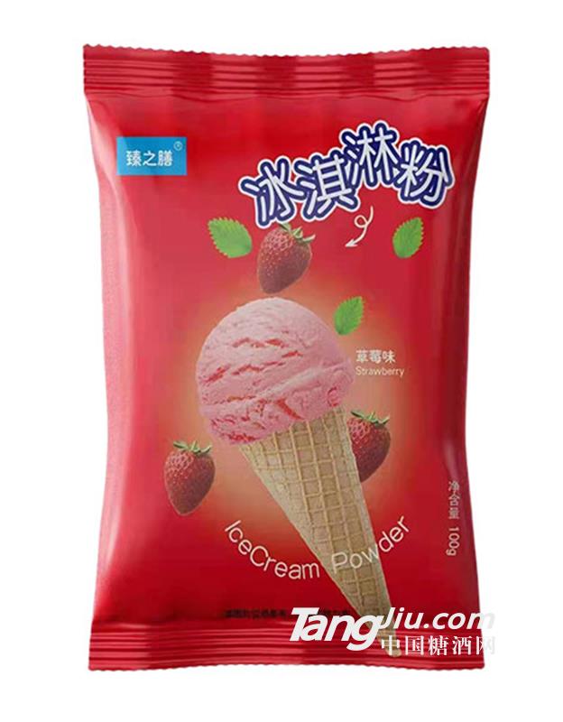 臻之膳冰淇淋粉草莓味100g