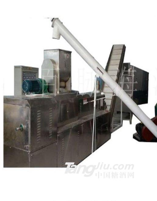 供应小型宠物饲料膨化机专业加工设备