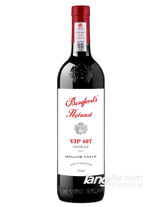奔富海兰VIP407干红葡萄酒