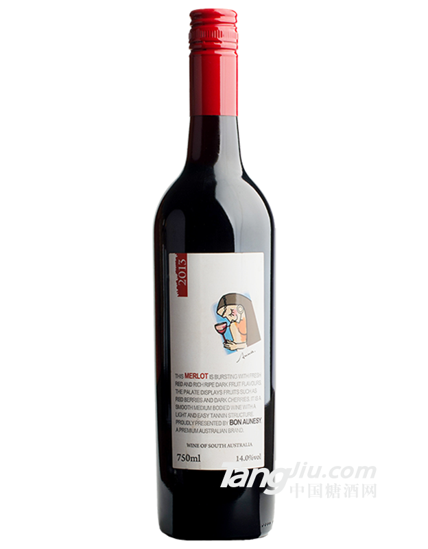 安娜14°干红葡萄酒750ml