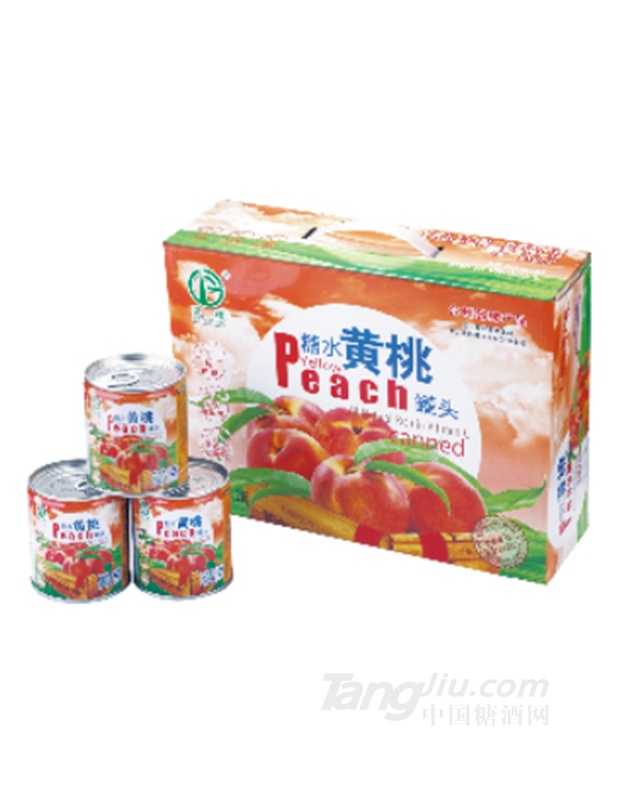 糖水黄桃罐头312g