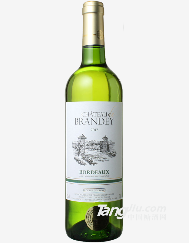 法国布兰迪庄园干白葡萄酒
