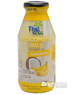 泰酷香蕉味椰子汁饮料-280ml