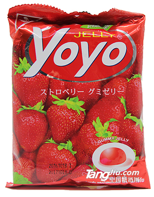 YOYO草莓果汁软糖-80g
