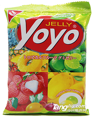 YOYO什锦热带水果果汁软糖-80g