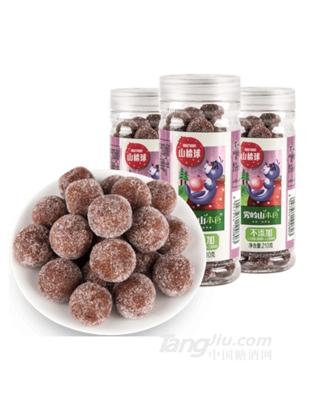 雾岭山本色山楂球罐装210g
