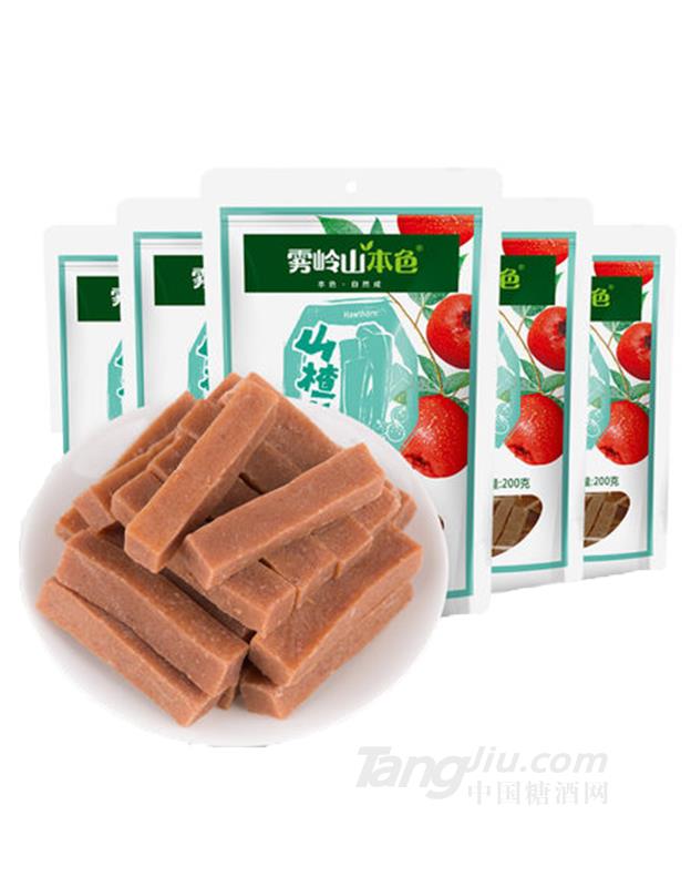 雾岭山本色山楂条袋装200g
