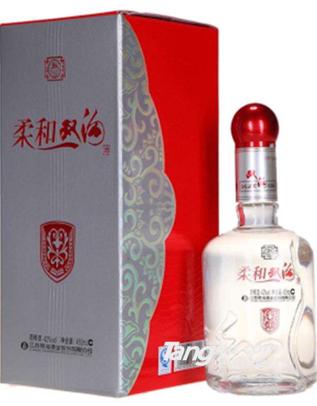 42度柔和双沟(银)450ml