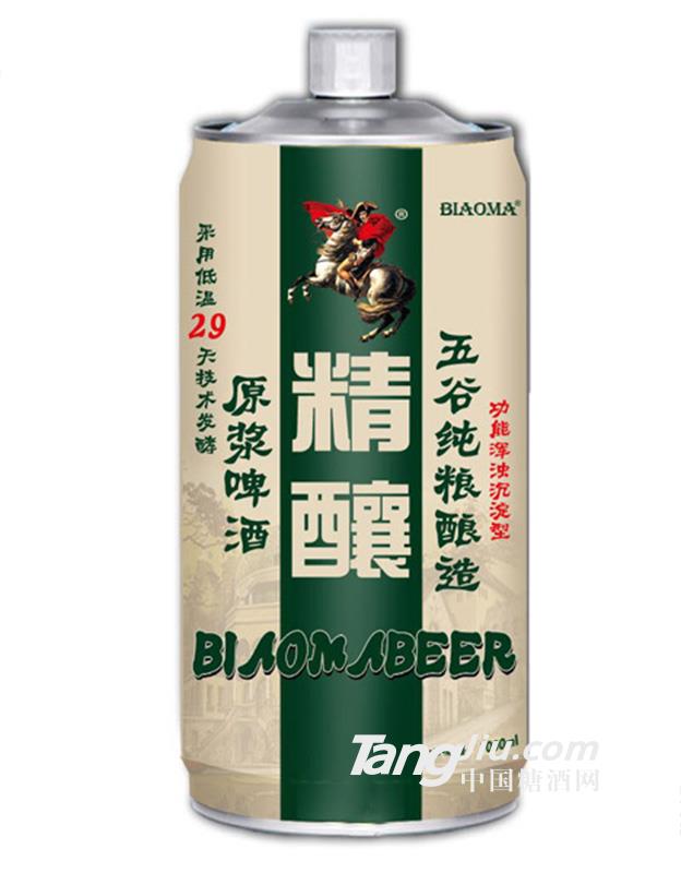 彪马五谷精酿原浆啤酒 1000ml（绿）
