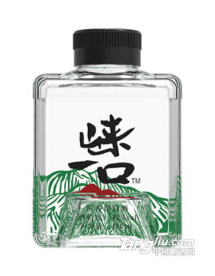 燃点崃一口山纹瓶