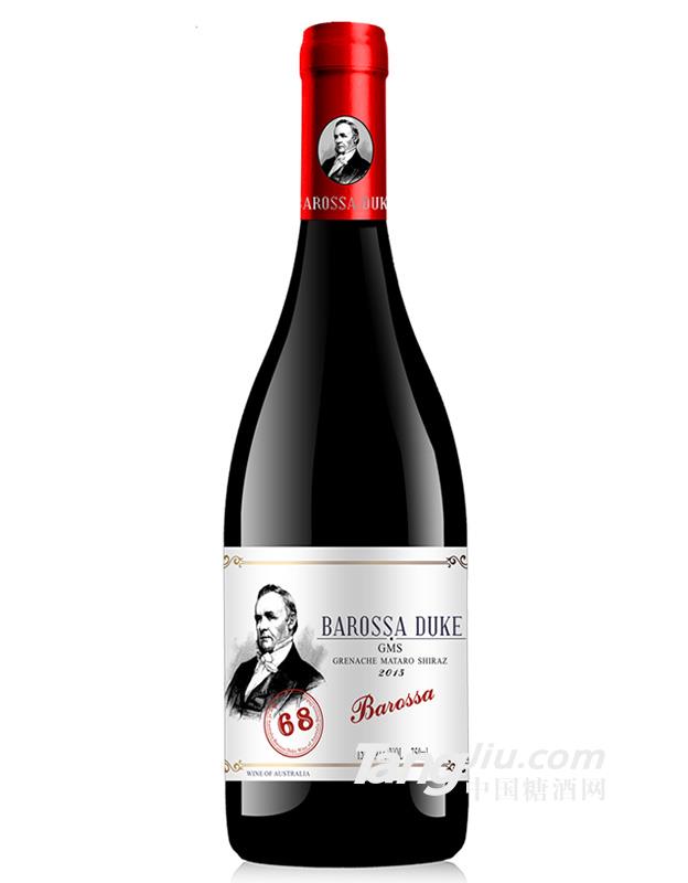巴罗莎公爵68干红葡萄酒