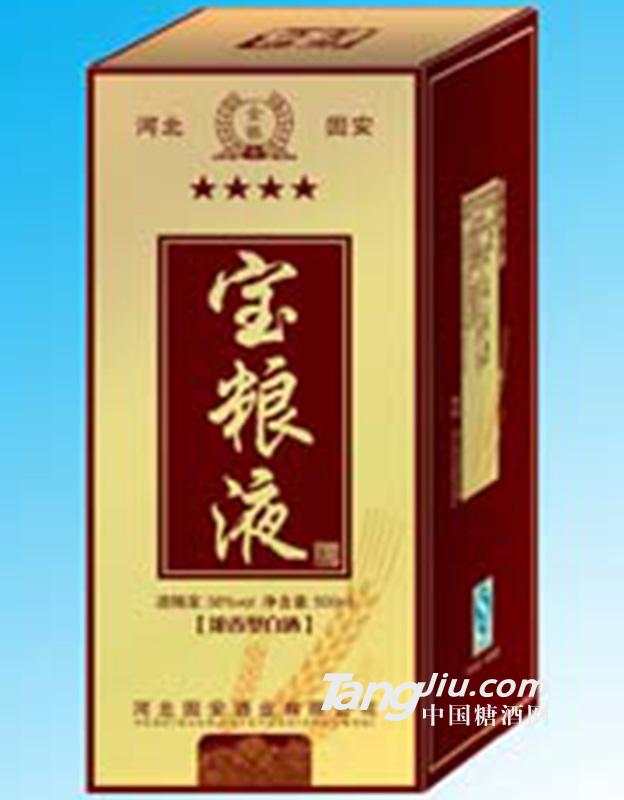 宝粮液褐盒四星500ml