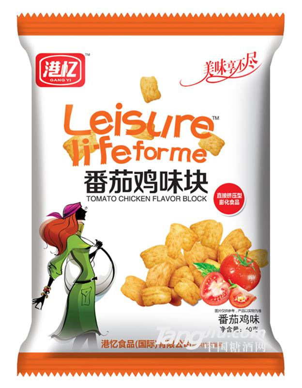 港忆番茄鸡味块60g