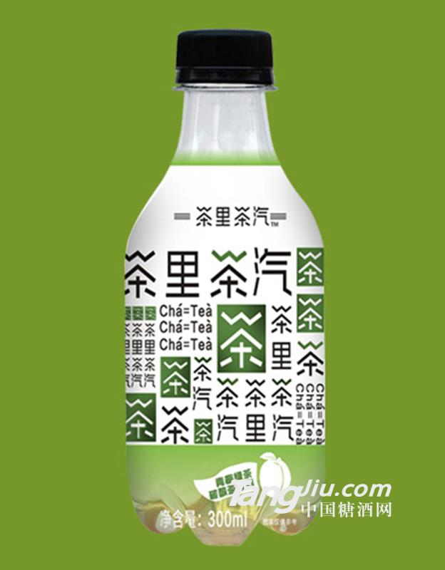 茶里茶汽青梅绿茶碳酸茶饮料300ml