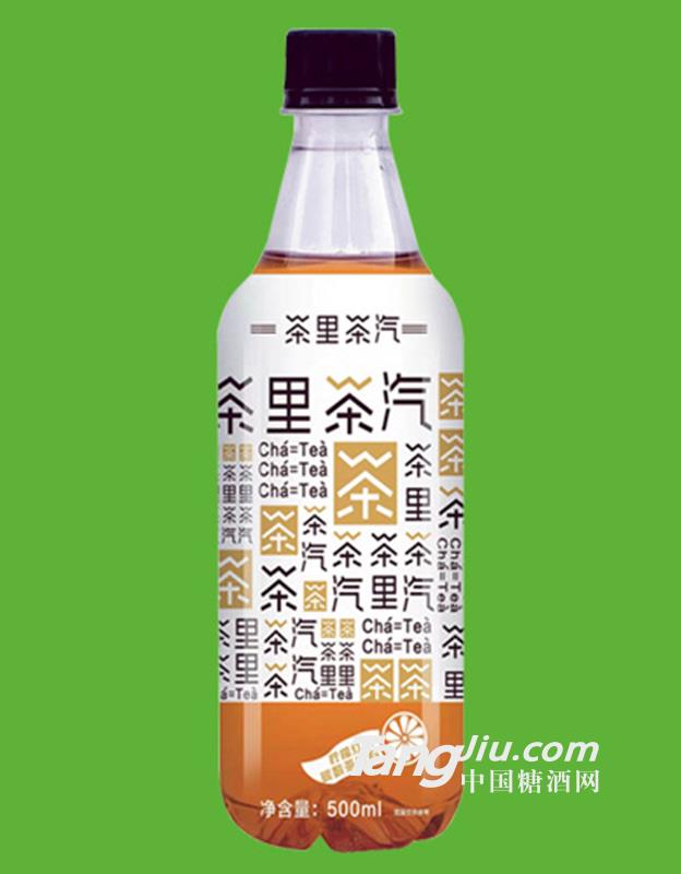 茶里茶汽柠檬红茶碳酸茶饮料500ml