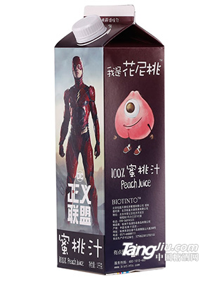 王小芒99%蜜桃汁（正义联盟）-1000g