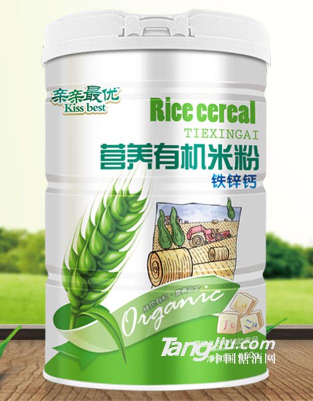 铁锌钙-营养有机米粉-450g