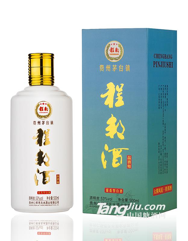 53°程邦品酒师白酒500ml