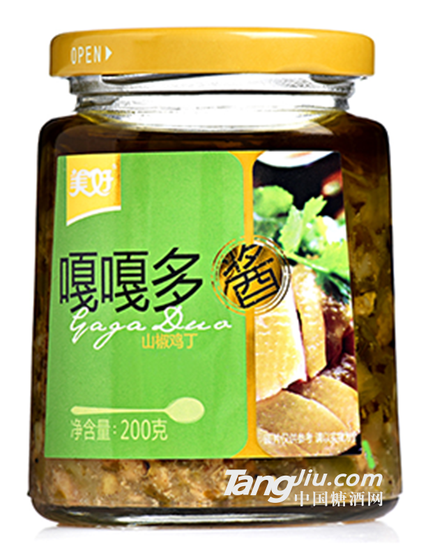 嘎嘎多 山椒鸡丁酱200g