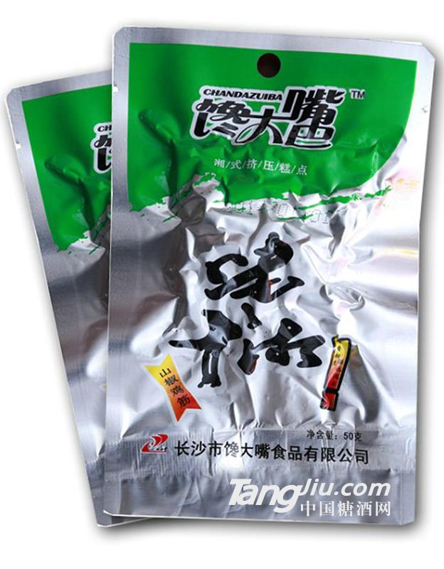 馋大嘴巴素鸡筋（山椒味）50g
