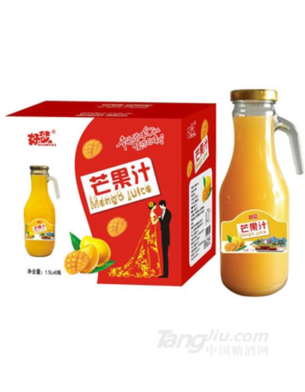 好梦芒果汁1.5Lx6瓶