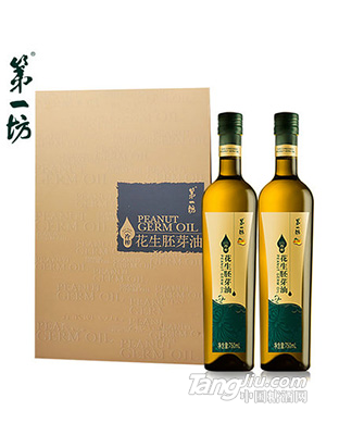 一坊花生油 有机冷榨花生胚芽油 750ml_2 礼盒装