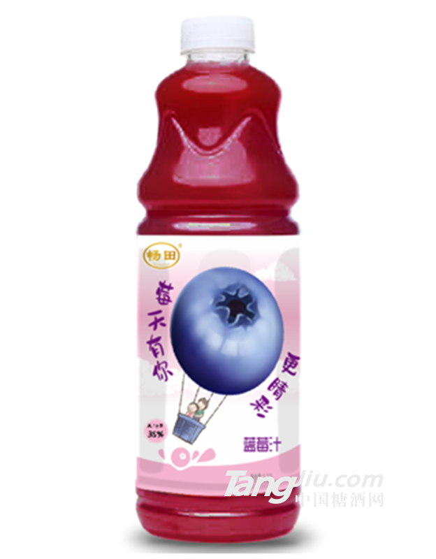 畅田蓝莓果汁1250ml