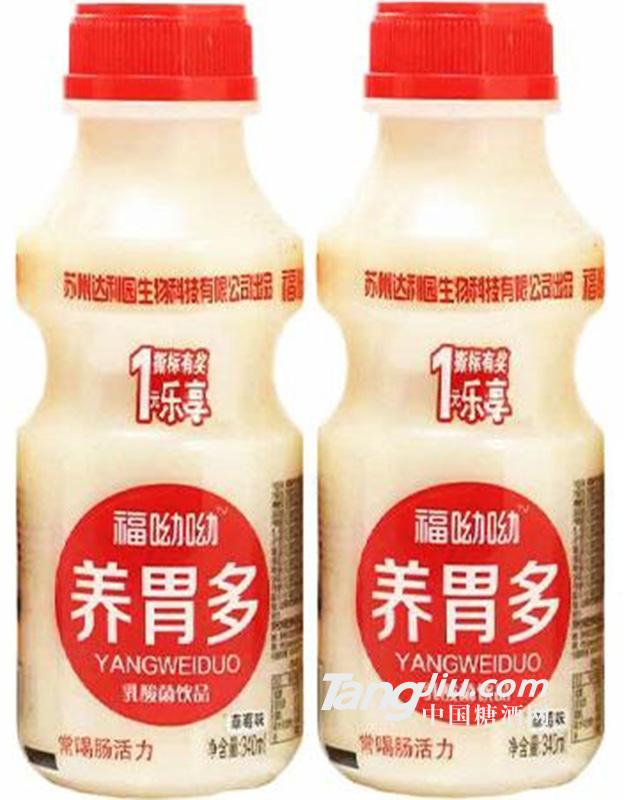 福呦呦草莓味乳酸菌饮品340ml