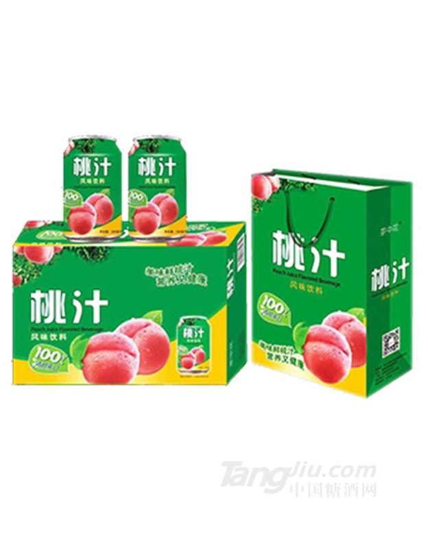 茶中花99%桃汁风味饮料