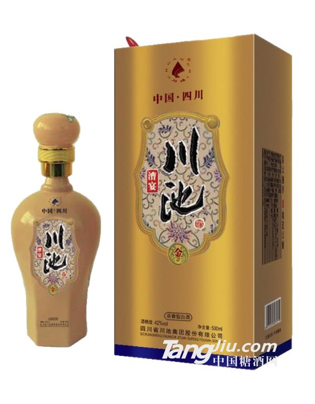 川池金标浓香型白酒500ml