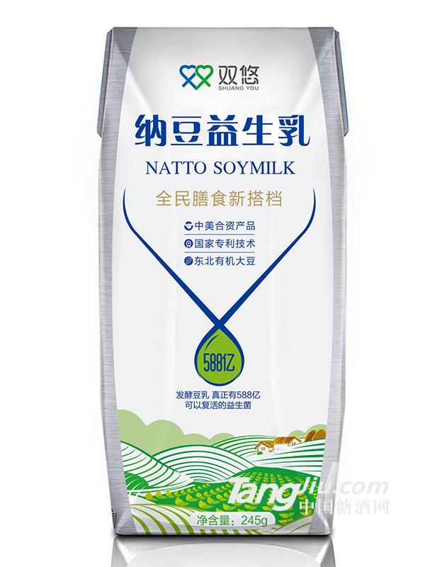 双悠-纳豆益生乳-245g