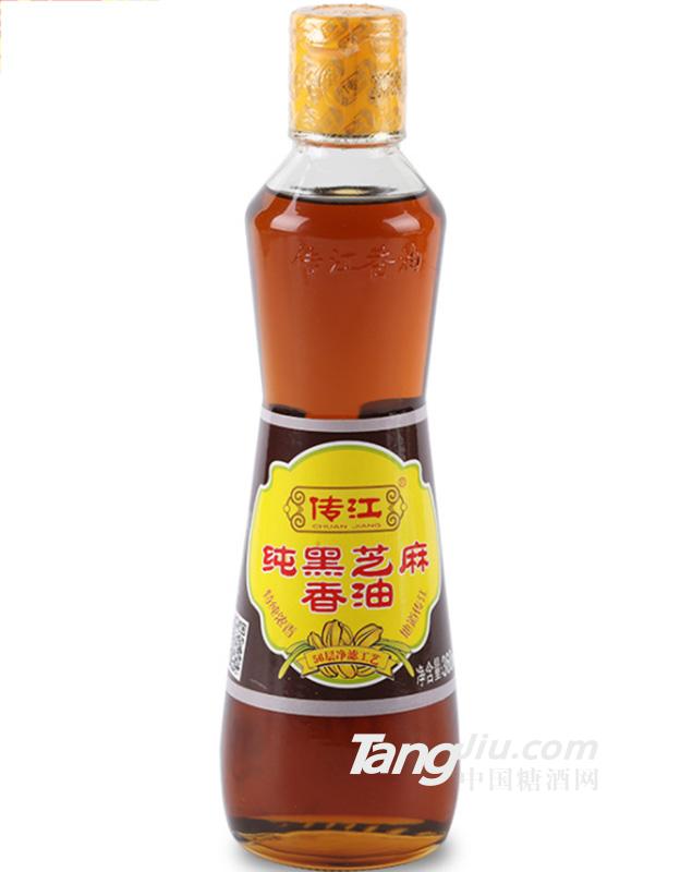 传江纯黑芝麻香油360ml