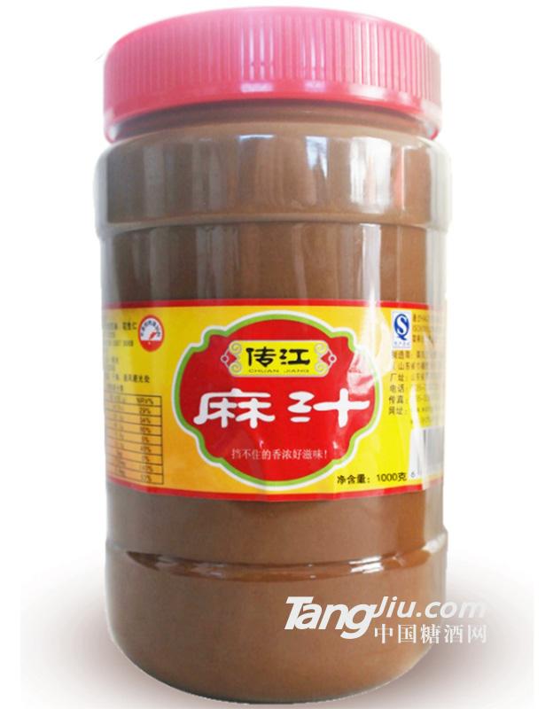 传江石磨瓶装麻汁酱1000g