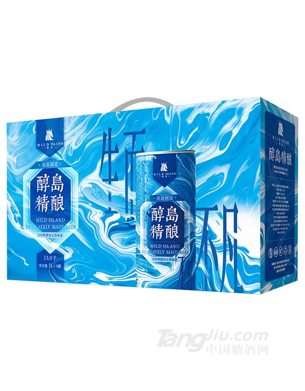 醇岛精酿白啤1L×4罐