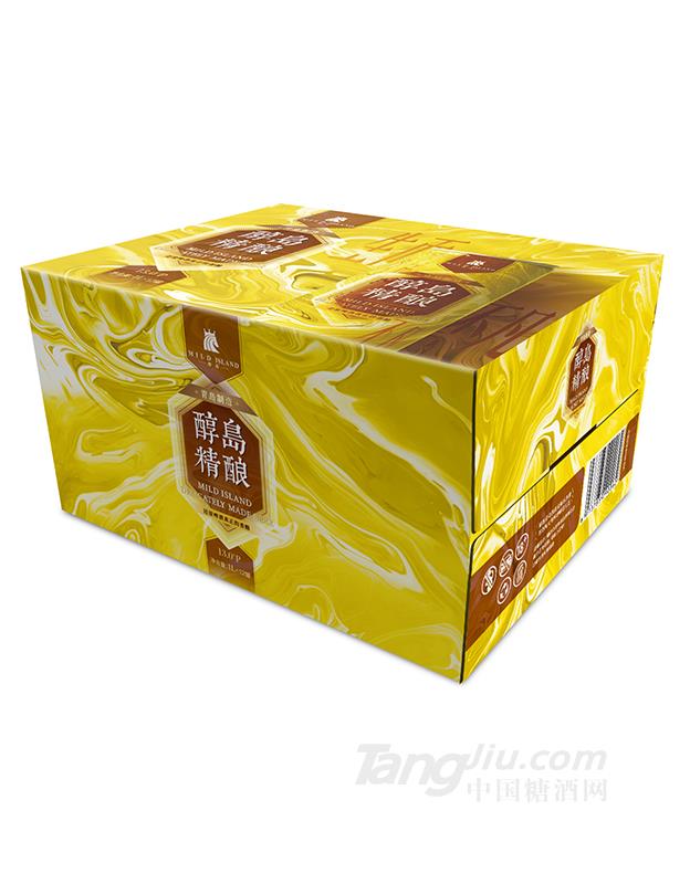 醇岛精酿黄啤1L×12罐