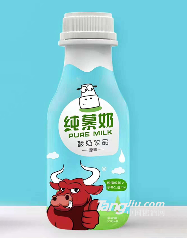 纯慕奶原味酸奶饮品338ml