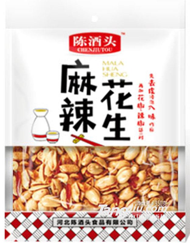 品味江湖麻辣味花生350g