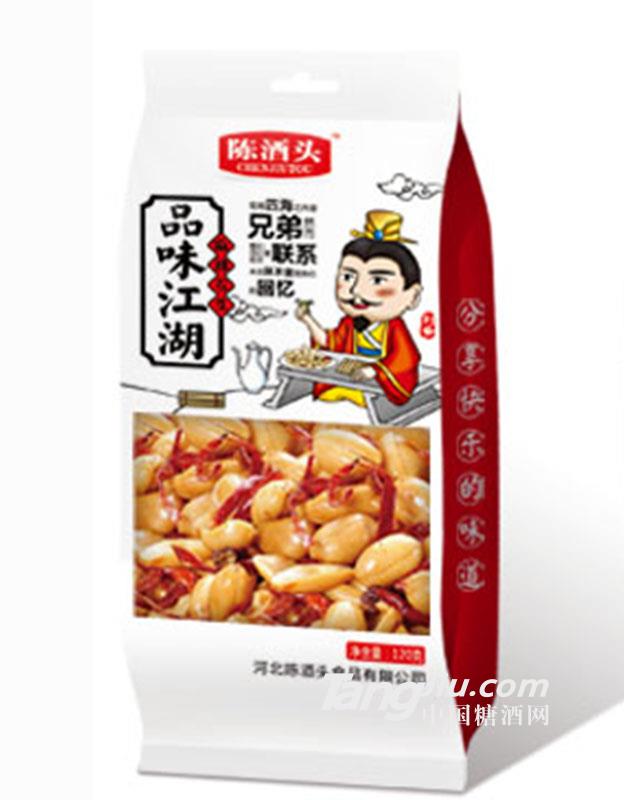 品味江湖麻辣味花生120g