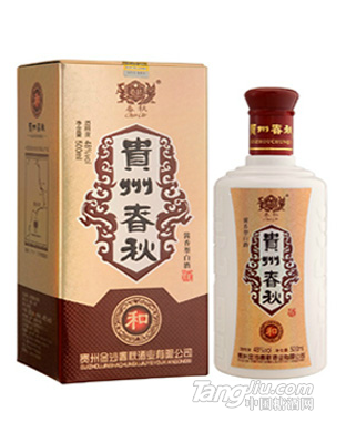 48°贵州春秋和酒500ml